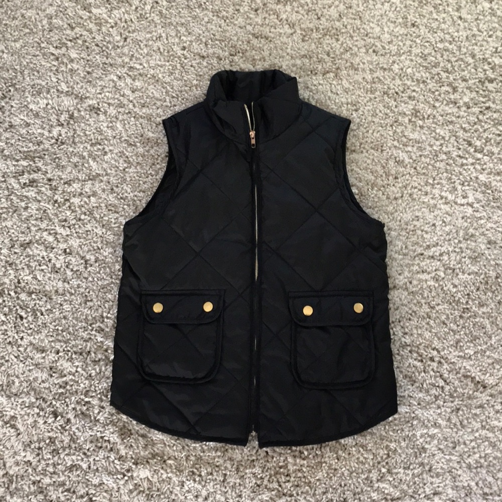 Black and Gold Vest